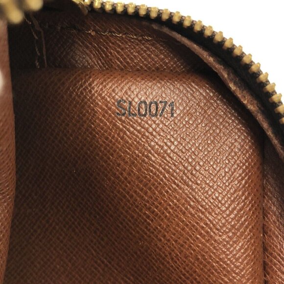 Auth LOUIS VUITTON Danube Brown Monogram Shoulder Bag - Picture 8 of 14